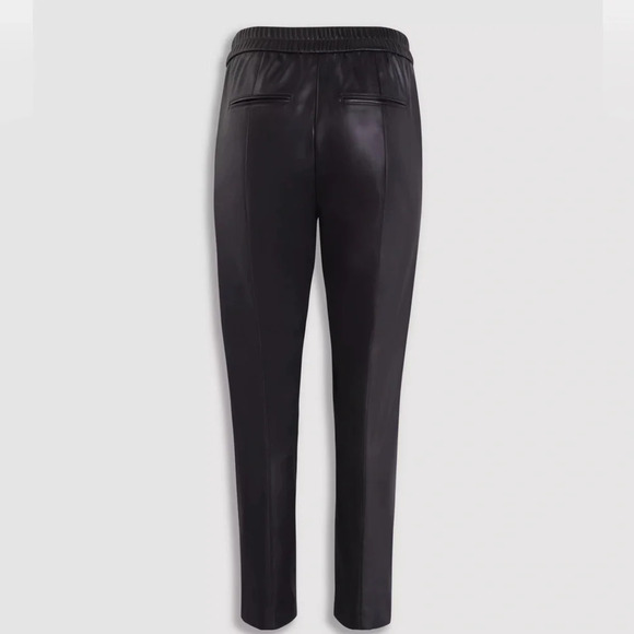NWT AT The Petite Faux Leather Pull On Ankle Pant - Picture 8 of 8